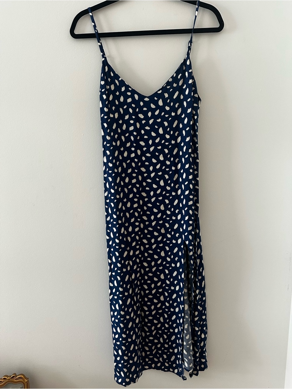 Reformation Moray Midi Blue Crimini Dress - Picture 3 of 6
